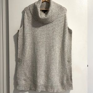 The limited cowl neck knit poncho